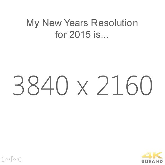 New years resolution #2015