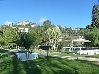 Taormina - Il parco degli ulivi di Villa Mon Repos