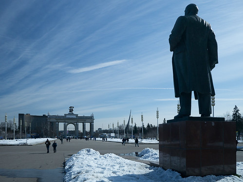 Lenin says welcome to VDNH guests ©  sovraskin