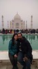 On the VIP bench in front of the Taj Mahal. What an amazing way to spend new years eve - with my amazing beautiful wife at the mist impressive monument to live ever built. Then our tour guide for into a brawl with people who refused to follow instructio