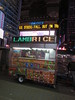 Halal Food cart vendor in Times Square New York City