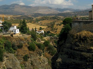 Ronda, Spain - view of the gorge