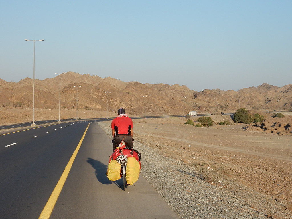 Riding between Oman and the UAE