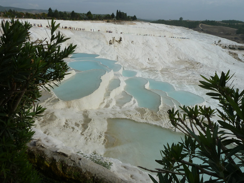 Pamukkale from the trees