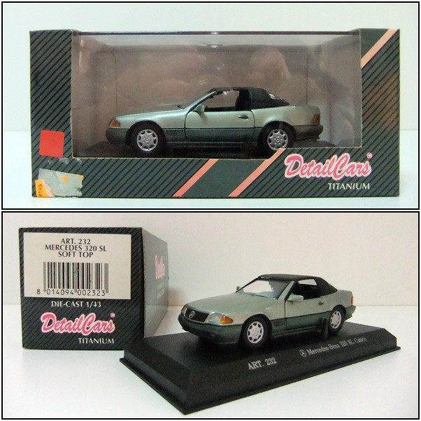 cars toy mercedes benz sl 1994 cabrio coches juguete 320 143 diecast diecastcars detailcars