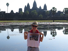 Mes élèves au Temple d'Angkor <a style="margin-left:10px; font-size:0.8em;" href="http://www.flickr.com/photos/83080376@N03/16049689745/" target="_blank">@flickr</a>