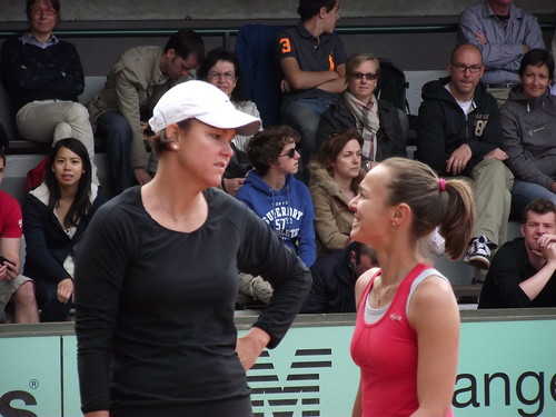 Lindsay Davenport - Roland Garros 2012 - Martina Hingis & Lindsay Davenport