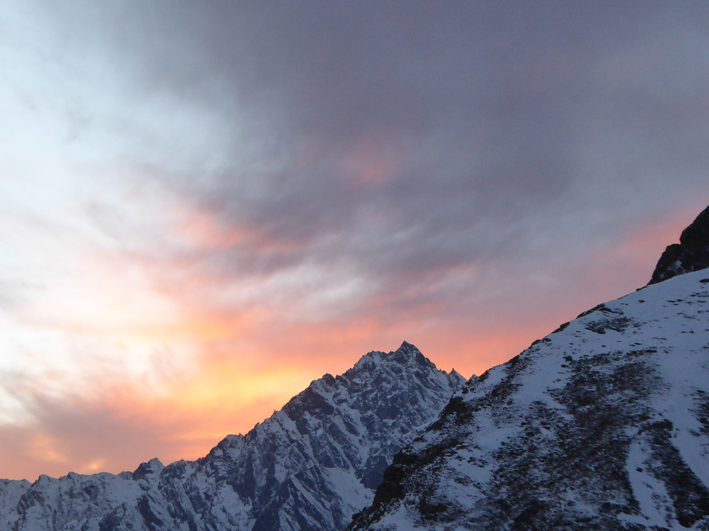 Himalaya sunset