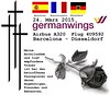 2015 03.24. - Flugzeug-Absturz GERMANWINGS Flug 4U 9592 in Frankreich