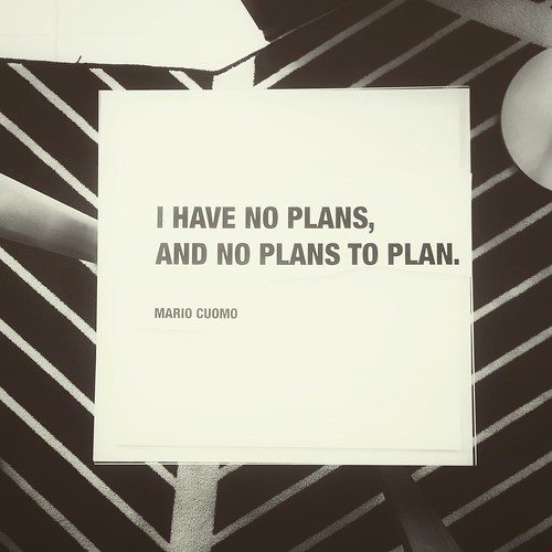 I have no plans. ©  sixtwelve