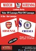AIS Lamongan #AIS @AIS_LMG: #MatchScreening AIS LMG Arsenal vs Chelsea TONIGHT Alun2 Lmg OG:21.00 HTM Free @ID_ARSENAL #BeThereGuys #VCC #COYG s49dBbNYefA