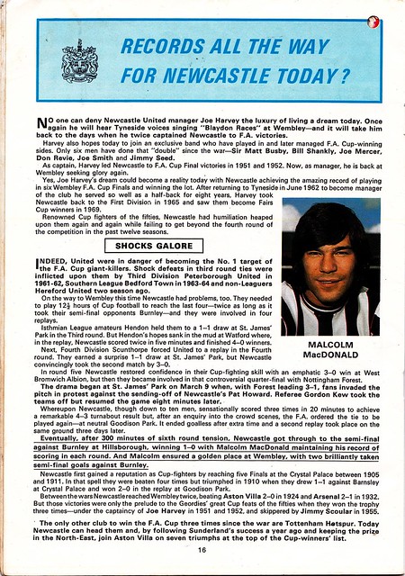 LIVERPOOL VS NEWCASTLE United - 1974 FA Cup Final - Page 16