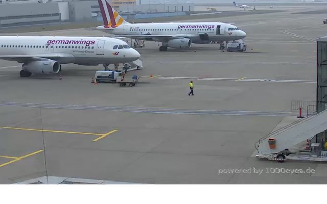 Germanwings Airbus A320s @ Cologne-Bonn on day of D-AIPX crash