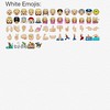 All the white emojis in iOS 8.3 #newemojis