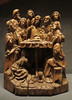 Le repas chez Simon - wood sculpture - Pays Bas? 16th Century