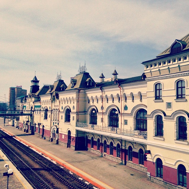 :    ...   ...   ... #Travel #Vladivostok #Russia # #Train #Station #Railway