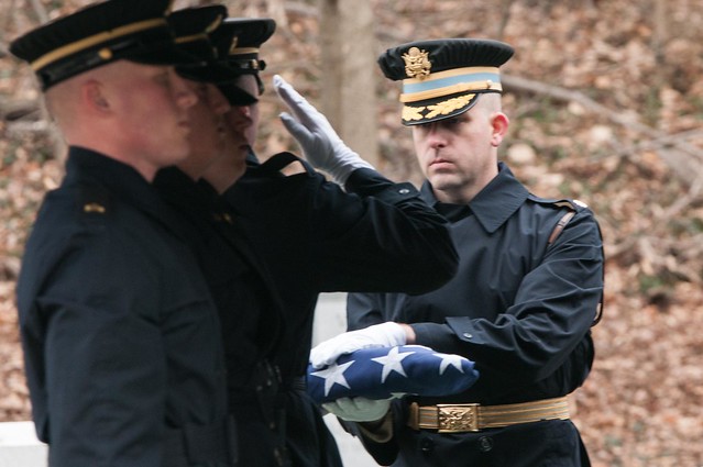 Col. Richard E. Cross Army Full Honors Funeral March 25, 2015
