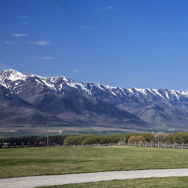 Getting back to our Aggie roots with this valley view. Happy Earth Day, Aggies! #usuaggielife @americanwesthc http://ift.tt/1bwGFRp