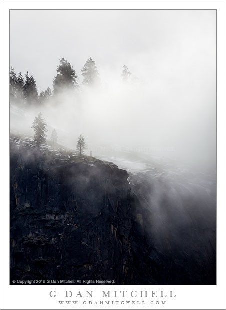 Cliffs Edge, Winter Mist