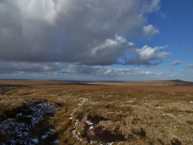 The Pennines at Kirklees in West Yorkshire, England - February 2015