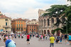 Piazza Bra Arena Palazzo Barbieri  Gran Guardia Verona Italia