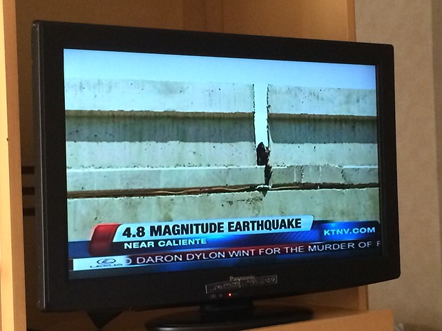 Aardbeving dus vandaag