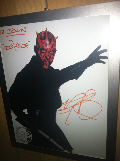 Star Wars Autograph #8 - Ray Park
