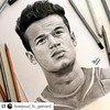#Repost @liverpool_fc_gerrard CREDIT TO @tyla_art AMAZING ART WORK OF OUR MAGICIAN @phil.coutinho