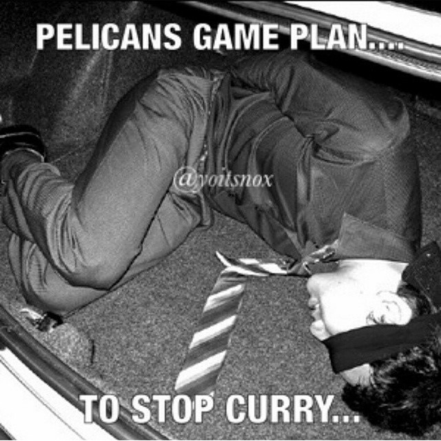What a come back! Stephen Fucking Curry! If youre a Pelicans fan, no apologies #GSWvsPelicans #Game3 #GSW #Overtime #StephenCurry #NBAPlayoffs2k15 #NBAPlayoffs 🏀🏀🏀🏀🏀