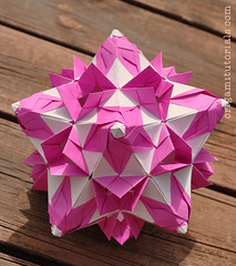 kusudama Tags: Magen) Kusudama origami shalimar (Judith megapolis   Shalimar origami kusudama