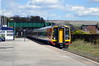 158799 heads west through Chinley with the 1R78 Norwich to LIVERPOOL Lime Street, 27th April 2015.
