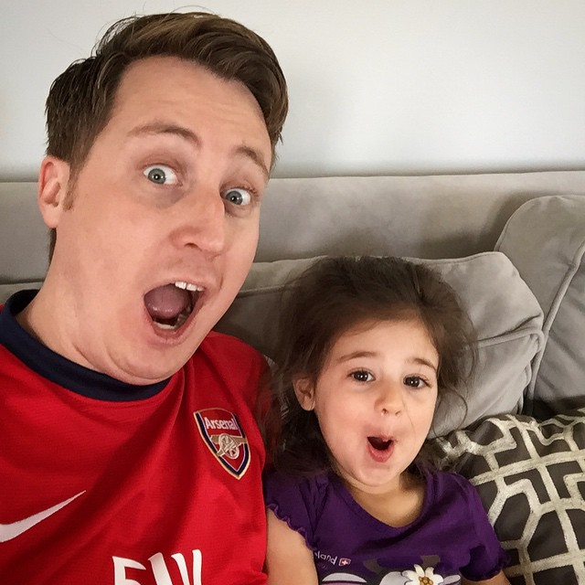 How we feel about the Arsenal vs. Chelsea game right now. (Come On You Gunners!!)