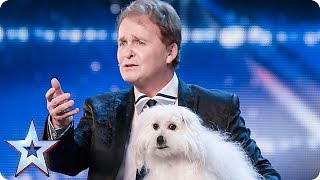 Marc Métral and his talking dog Wendy wow the judges | Audition Week 1 | Britains Got Talent 2015