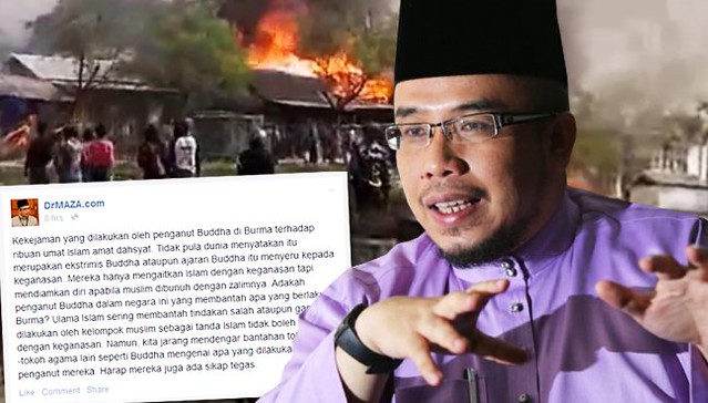 Mufti gesa tokoh Buddha Malaysia bantah keganasan ke atas ROHINGYA - Read more