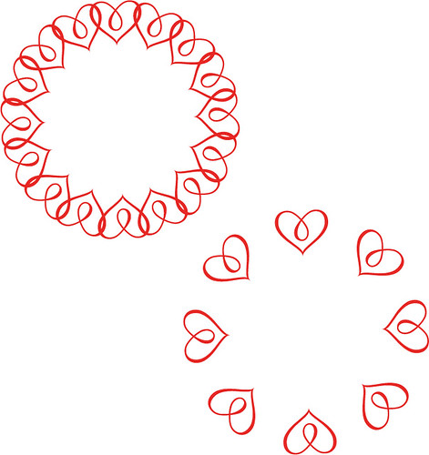 heart circles