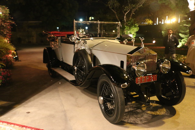 A 1924 Rolls Royce Silver Ghost which Lord Mountbatten and Mr. Jinnah rode on 14th August 1947 to attend Quaids oath taking ceremony was also parked at Her Majesty Queen Elizabeth II Birthday Celebration