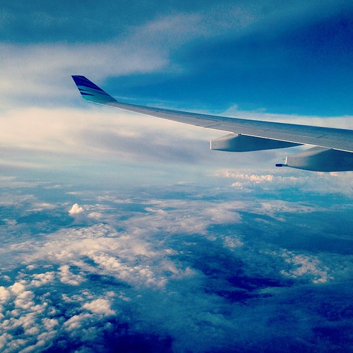        ...       #Travel #Indonesia #Airplane #Wing #Cloud #Blue #Sky ©  Jude Lee