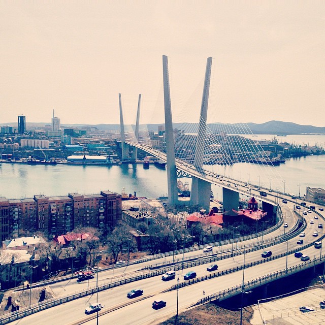 :    ...   ...      #Travel #Vladivostok #Russia # #Town #View #Bay #Bridge #Sea