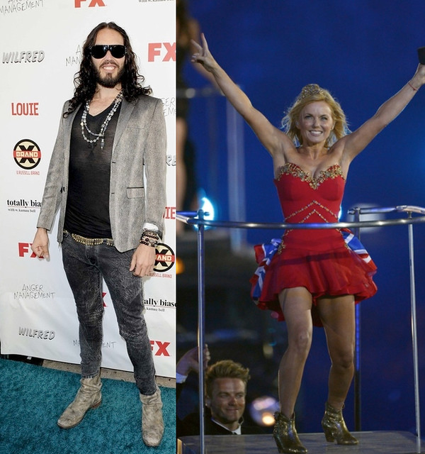 RUSSELL BRAND And Geri Halliwell Are Dating