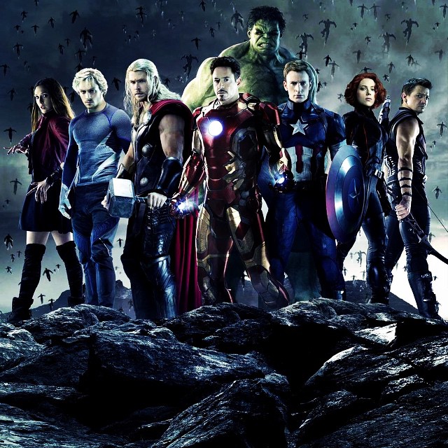The Avengers - Age of Ultron. #avengers #marvel #ageofultron #thor #hulk #ironman #captainamerica #blackwiddow #ultron #superhero #popcorn