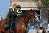 Amsterdam police on horseback