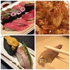 Final sushi dinner in #sushizanmai before heading back to home. We will miss all of you sushi bastards. #osakanimoon #honeymoonstyle #osaka #japan
