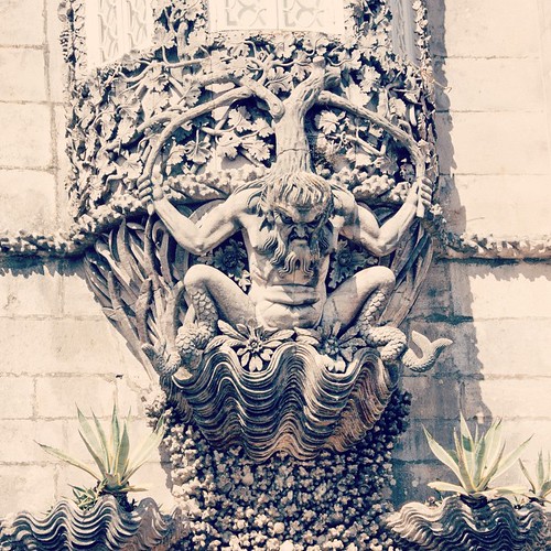       ... 2012     #Travel #Sintra #Portugal #2012 #Pena #Castle #Balcony #Decoration #Sculpture #Pot ©  Jude Lee