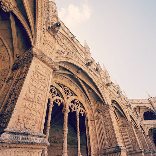       ... 2012     #Travel #Lisbon #Lisboa #Portugal #2012 #Memories #Jeronimos #Monastery #Old #Architecture #Column #Arch ©  Jude Lee