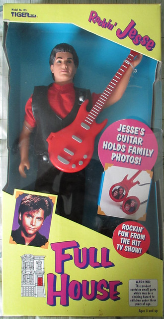 1993 JOHN STAMOS - Full House Rockin Jesse Doll, by Tiger Toys