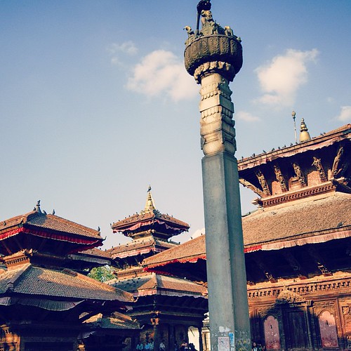   2009   ...   ...       #Travel #Memories #2009 #Kathmandu #Jagannath #Temple #Tower #Roof #PrayForNepal ©  Jude Lee