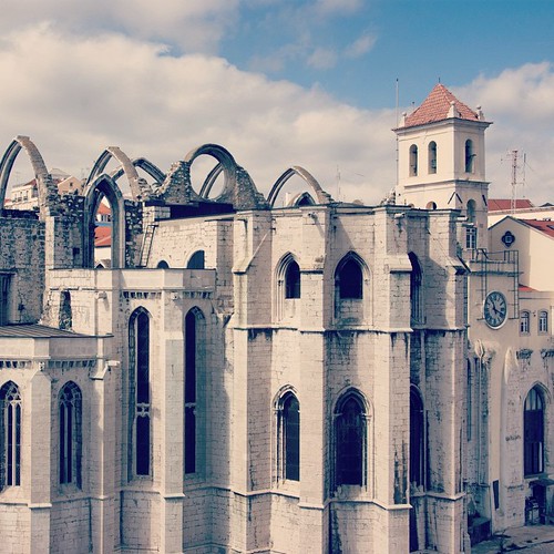       ... 2012     #Travel #Lisbon #Lisboa #Portugal #2012 #Memories #Ruined #Convent #Old #Building ©  Jude Lee