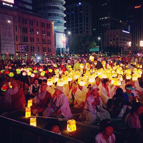      ... #Seoul #Lotus #Lantern #Festival # #Peoples #Buddhist #Monk ©  Jude Lee