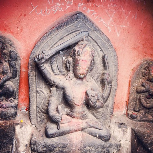   2009   ...    #Travel #Memories #2009 #Kathmandu #Nepal #Hindu #Statue #PrayForNepal ©  Jude Lee