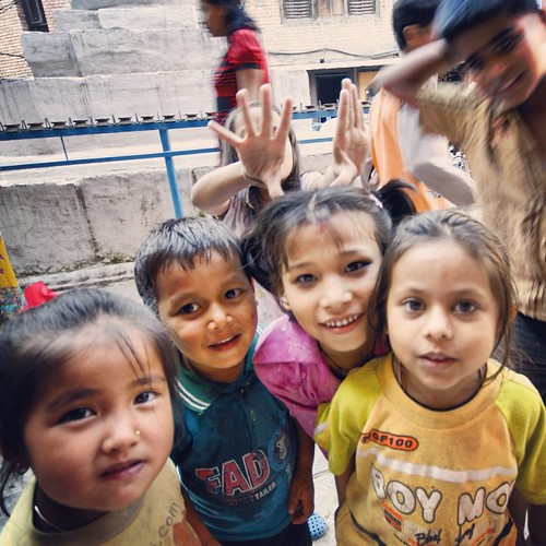   2009   ...   ...       #Travel #Memories #2009 #Kathmandu #Square #Peoples #Smile #Children #PrayForNepal ©  Jude Lee